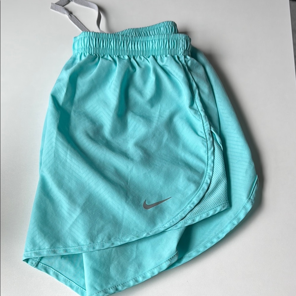 Nike Turquoise Athletic Shorts